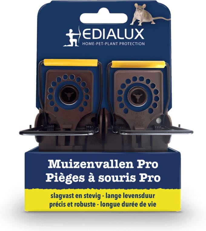 Edialux muizenval pro 2 stuks