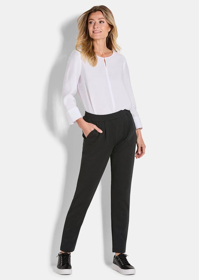 Broek SARA - zwart - Gr. 26 van Goldner Fashion