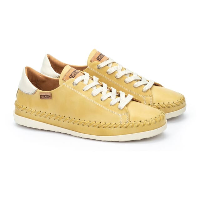 Pikolinos Soller - dames sneaker - Geel - maat 35 (EU) 2 (UK)