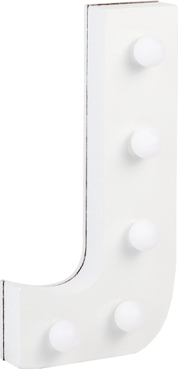 Verlichting | LED Letter | Letter J | Afmeting: 16x11cm