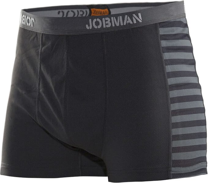 Jobman 2576 Briefs Dry-tech™ Bamboo 65257651 - Zwart/Donkergrijs - 3XL