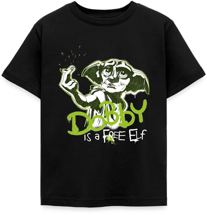 Harry Potter Dobby Is Een Vrije Elf T-Shirt Kinderen