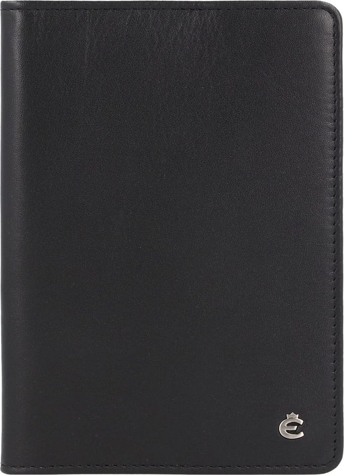 Esquire Harry Paspoort etui RFID Leer 9,5 cm - schwarz