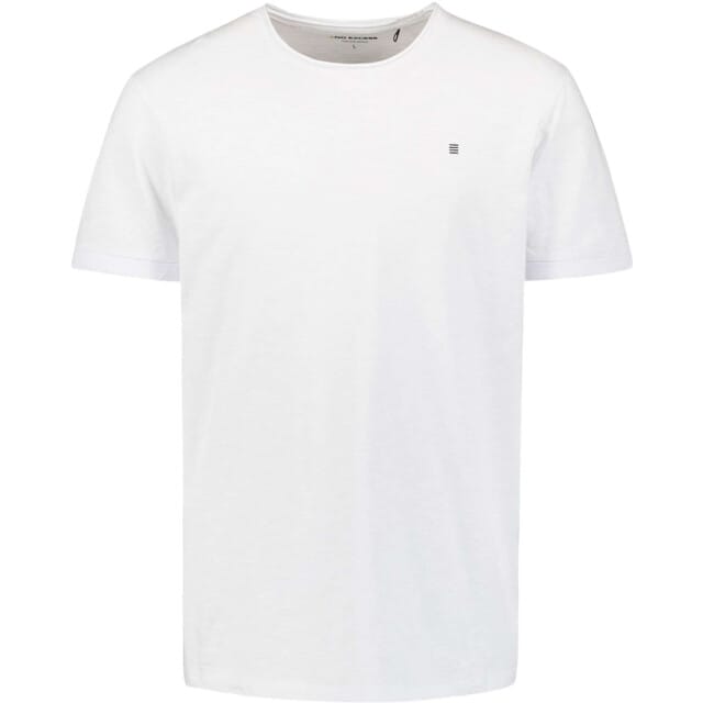 No Excess T-shirt crewneck slub white