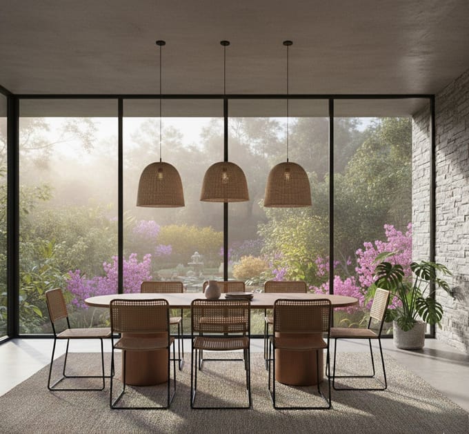 Eettafel Ovaal Walnoot Eikenhout – - 240x120 cm - Eiken - Novihome