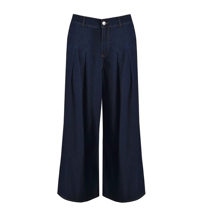 Damesjeans Mat Fashion Wide Leg