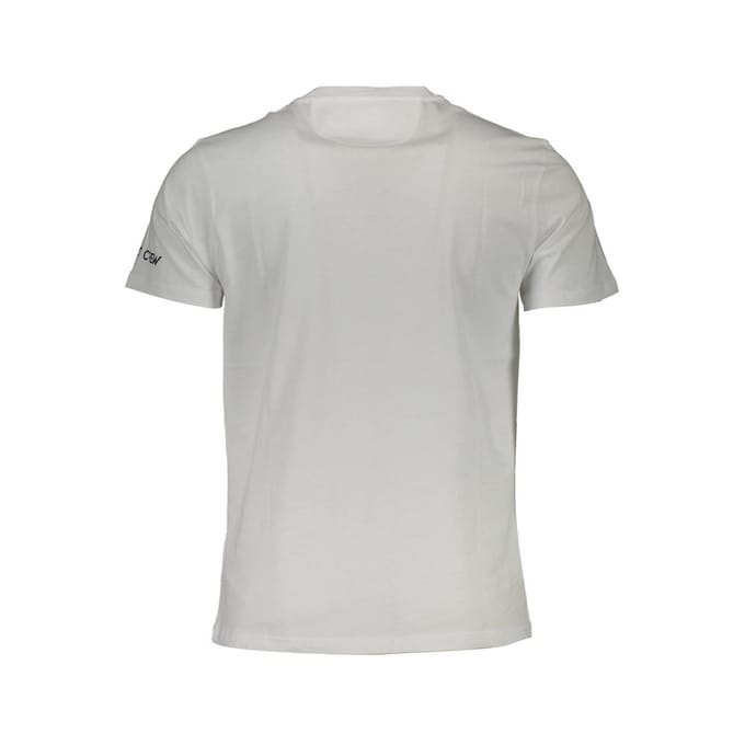 La Martina Witte Katoenen Heren T-Shirt