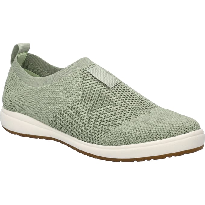 JOSEF SEIBEL Dames Lage schoen Caren 66 in groen