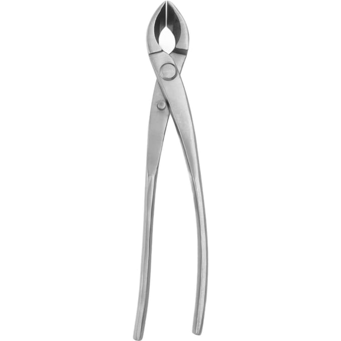 Bonsai Concaaf Takkenknipper Chroomlegering Schuin Rond Rand Knop Knipper voor Thuis Tuin gray
