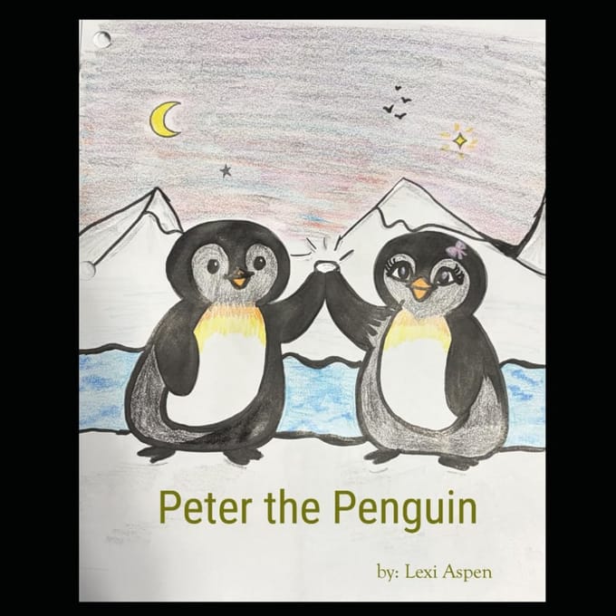 Emperor Pinguïn Kinderboek Over Antarctica Dierenavontuur Leeftijd 5-8 Jaar
