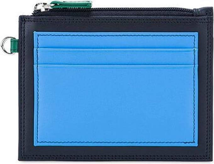 Mywalit RFID CC Holder With Zip Pocket Nappa Burano
