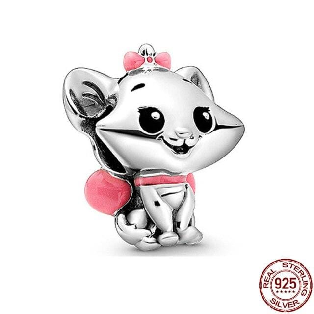 Nouveaux Pendentifs Perles en Argent Sterling S925 Pour Fabrication de Bracelets Bijoux de Mode white