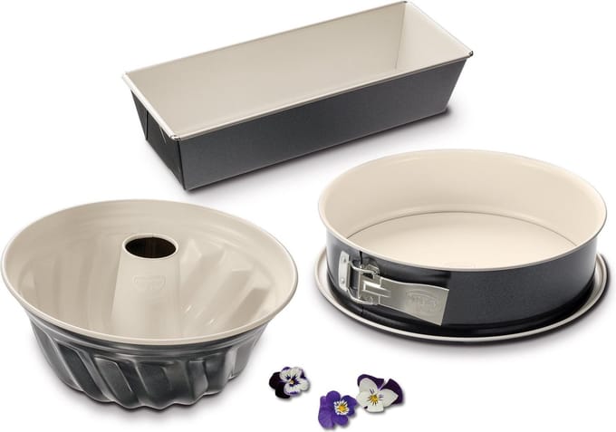 Dr. Oetker Bakvormen Set - Springvorm - Tulbandvorm - Cakevorm - 3-Delig