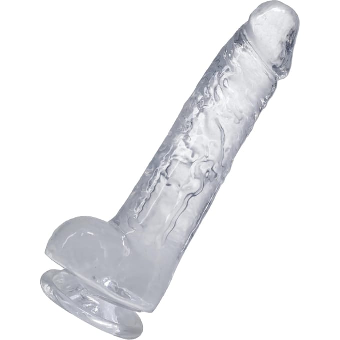 Doc Johnson - Transparante dildo met zuignap - 20.3 cm