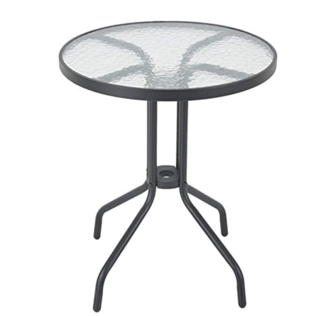 Moderne Bijzettafel voor Buiten - Grijs, 60 cm