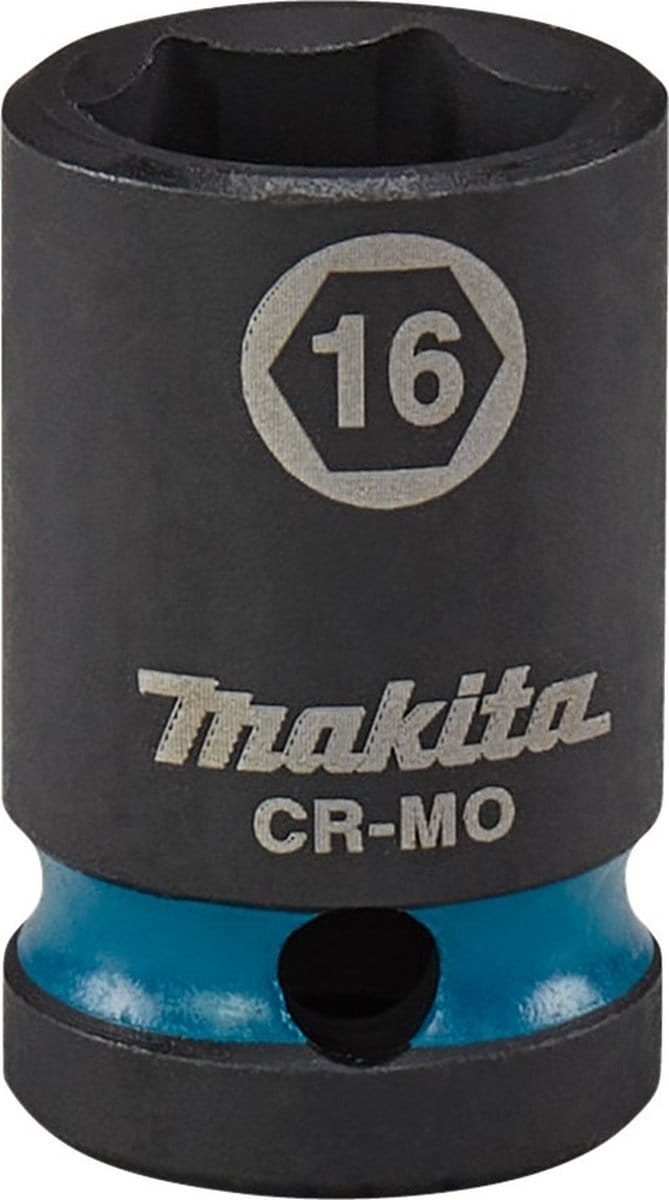 Makita E-16128 Impact Black Krachtdop 1/2 | 16 x 38 mm