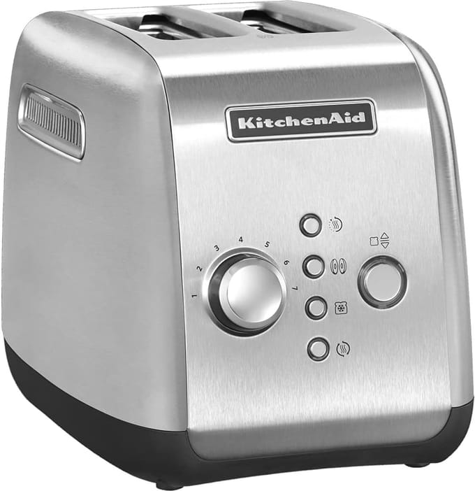 KitchenAid 5KMT221ESX - Broodrooster - RVS - 2 Sleuven - Automatisch - 1100 W