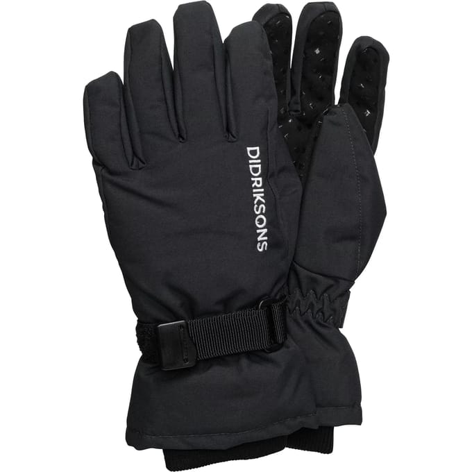 Didriksons Biggles, skihandschoenen, junior, zwart