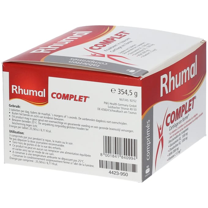 Rhumal Complet® 180 Gecomprimeerde tabletten