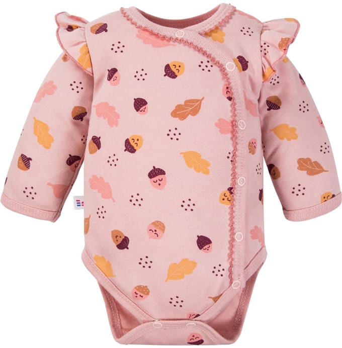 Eevi - Rompertje - Omslagromper - Overslagromper - Herfst - Maat 56 - 0 t/m 2 maanden