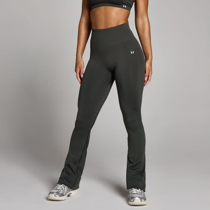 MP Dames Tempo Naadloze Wijde Legging - Nachtgrijs - L