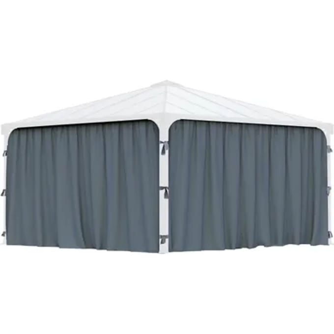 Palram-canopia Gordijnset Voor Tuinpaviljoen Palermo 4300 4st