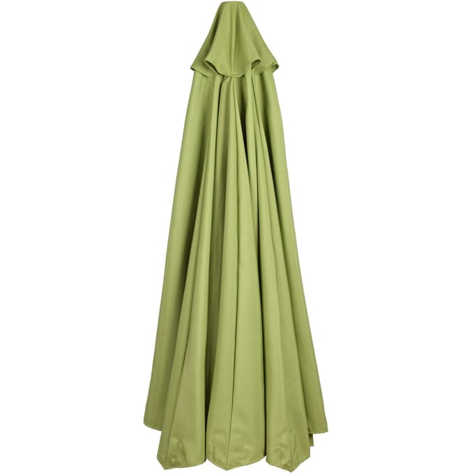 Vervangend Parasoldoek Buiten Zonnescherm Waterdicht Polyester voor Parasolframe met 2,7m Spaken Type 6
