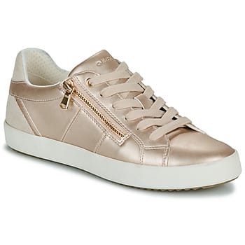 GEOX BLOMIEE DAMES Sneakers - LICHTGOUD/LICHTBEIGE - Maat 37