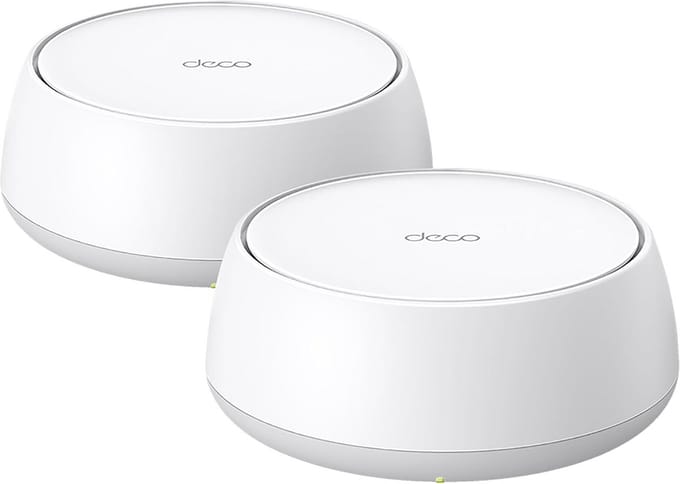 Mesh WiFi Systeem - Netwerk Uitbreiding - Stabiel Internet - Wifi 7 Technologie - 2 Stuks - Wit