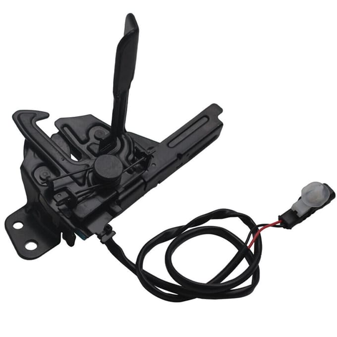Ensemble de loquet de verrouillage de capot 81130F2010 pour Hyundai Elantra Sedan 2017 - 2018 Noir black