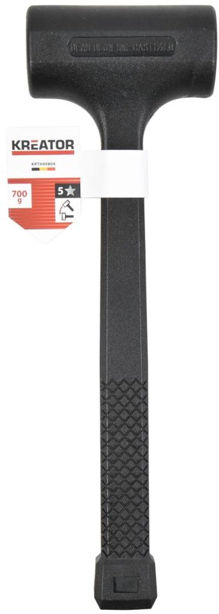 Kreator Slagvrije Hamer KRTH90804 – Terugslagvrij - 700 gram – Gereedschap, Handgereedschap
