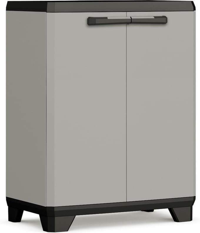 Keter Planet Lage Kast - 1 plank - 68x39x90cm - Grijs/Zwart