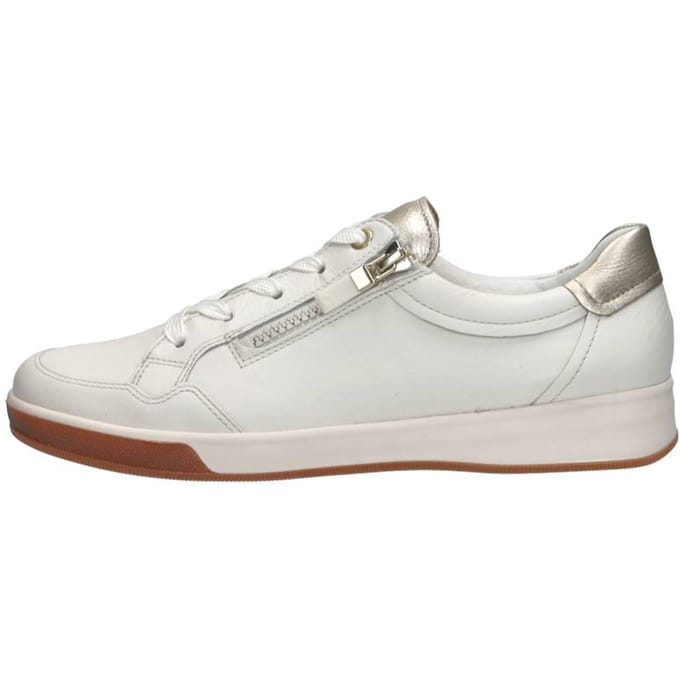 Ara Rom-Highsoft Veterschoenen Laag - wit - Maat 4