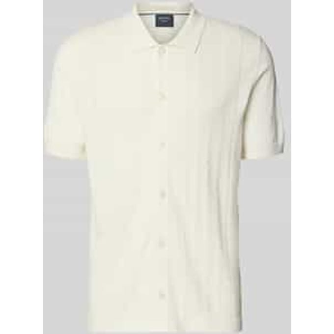 slim fit poloshirt met 1/2-mouwen