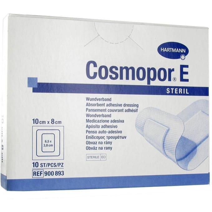 Cosmopor E Verband Steriel Adhesive 10 x 8 cm Pleister
