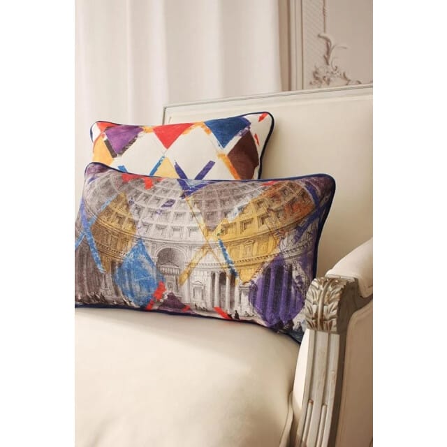 Gek op kussens! Sierkussen jacquard historical | 30 x 50 cm | jacquard/katoen