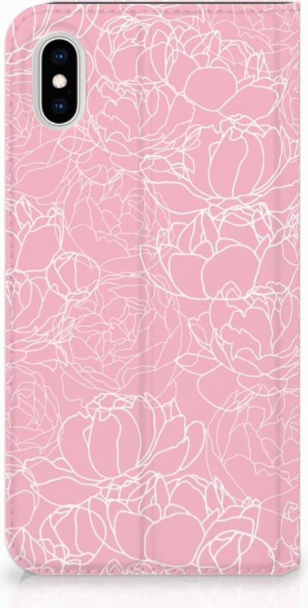 Apple iPhone Xs Max Smart Cover White Flowers