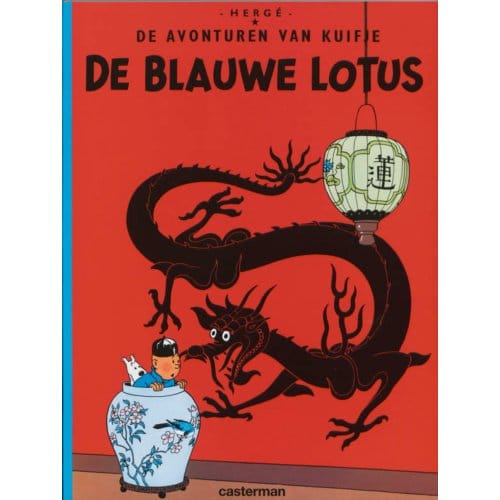 De Blauwe Lotus - Kuifje - Hergé