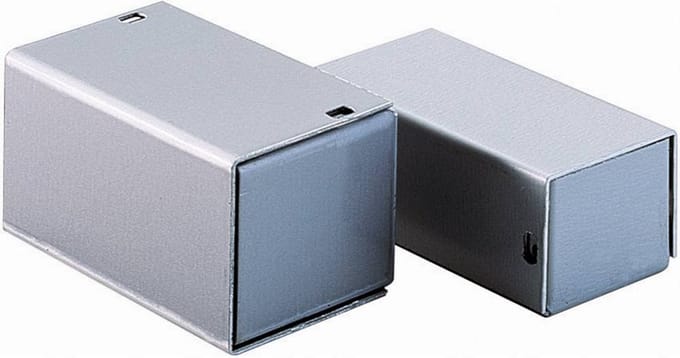TEKO 1/A.1 1/A.1 Universele behuizing 37 x 72 x 28 Aluminium Zilver 1 stuk(s)