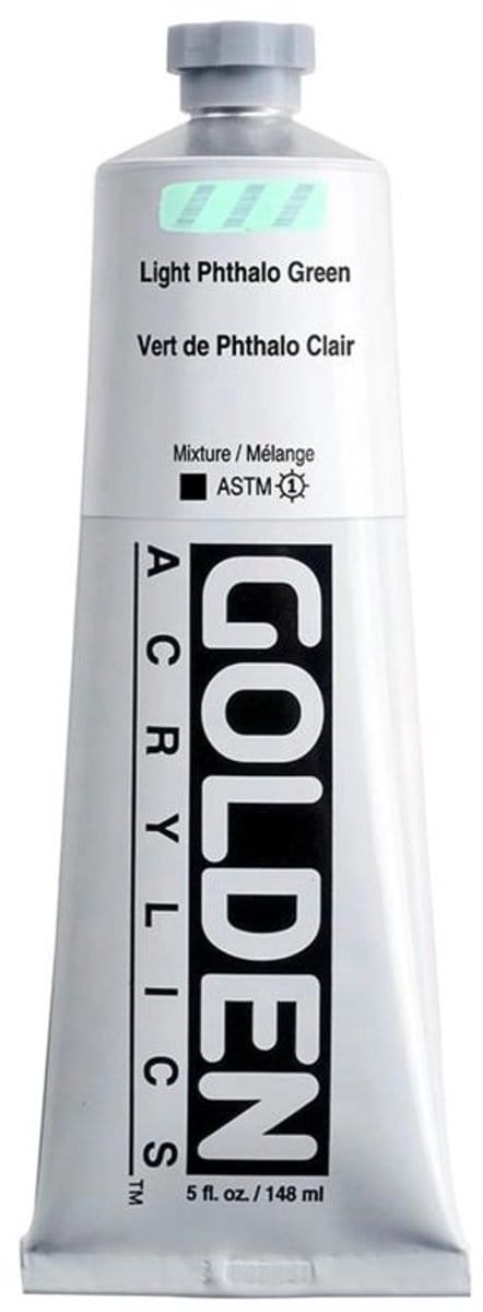 Golden Heavy Body Acrylverf Licht Phthalogroen 148 ml