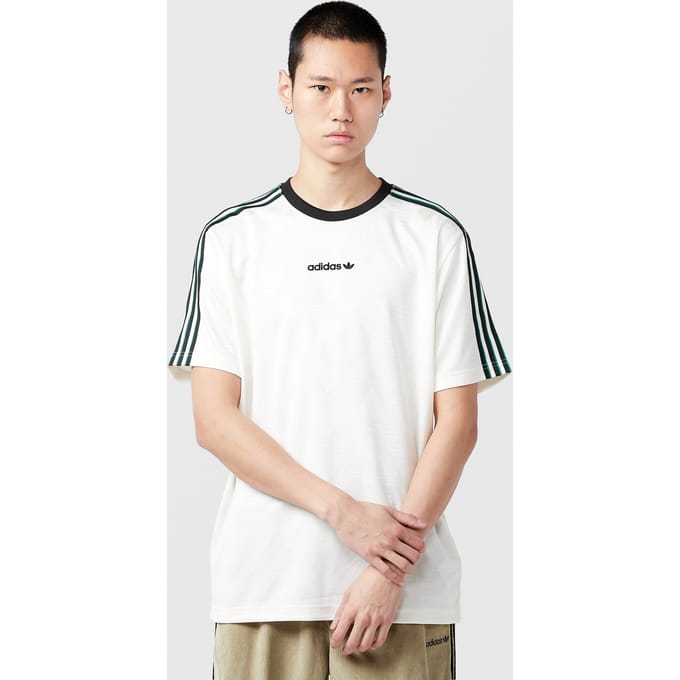 adidas Originals Jacquard T-Shirt wit