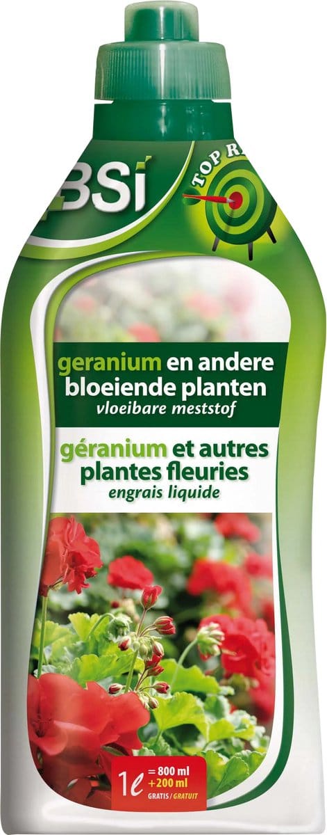 BSI Geranium Vloeibare Meststof 1l - Geranium