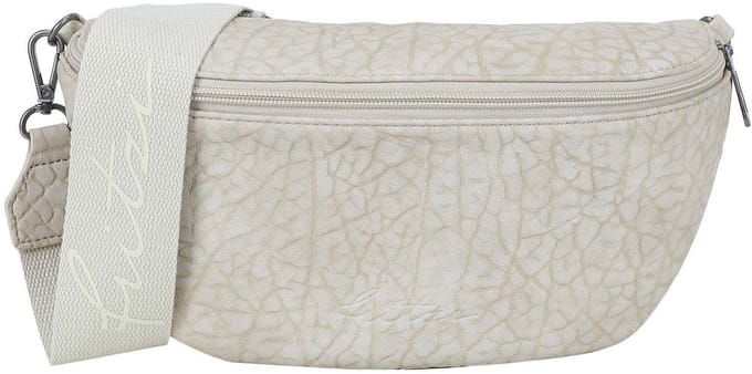 Fritzi aus Preußen schoudertas Ella Bum Bag Matta White Sand beige