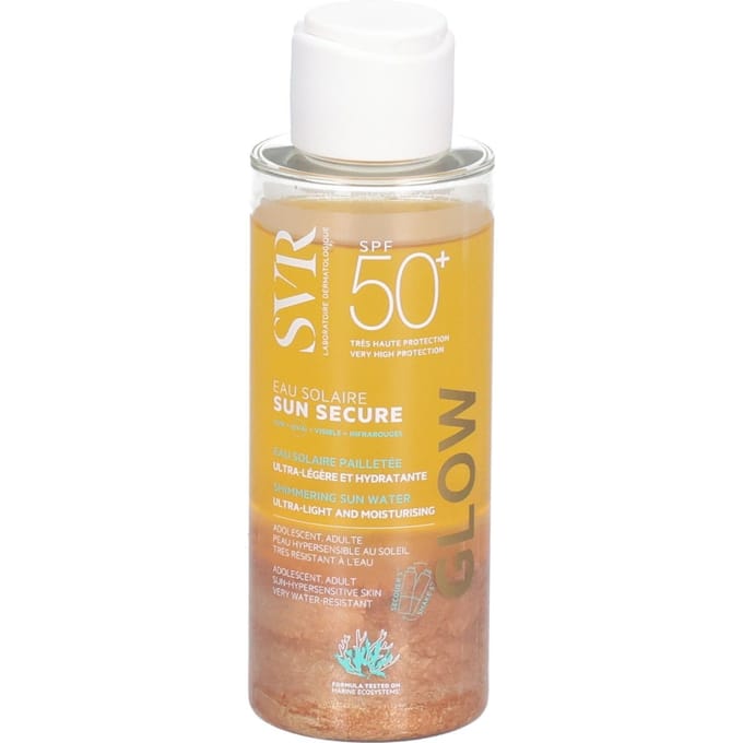 SVR Sun Secure Glow Eau Solaire Pailletée SPF50+ 100 ml
