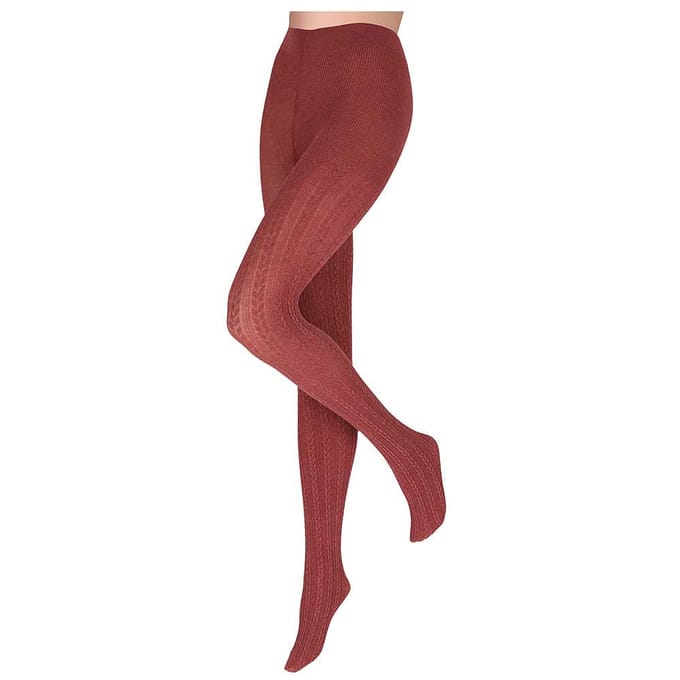 Sarlini - Dames kabel - Modal panty - Bordeaux / S/M