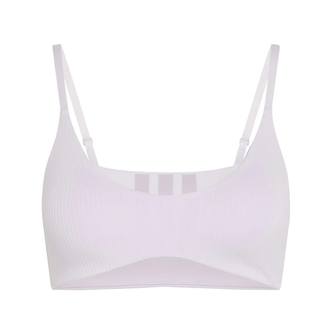 Adidas Performance All Me Light Support Rib Beha - Dames - Paars