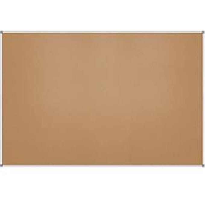 MAULstandard prikbord kurk, 1000 x 1500 mm, montage aan de wand