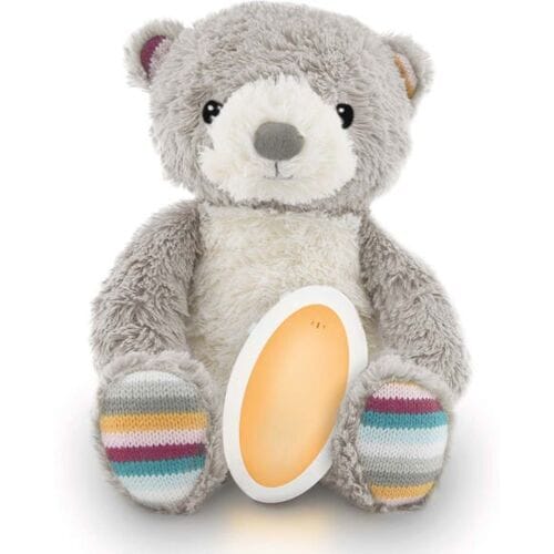 Zazu slaapknuffel bruno de beer Lightgrey unisex
