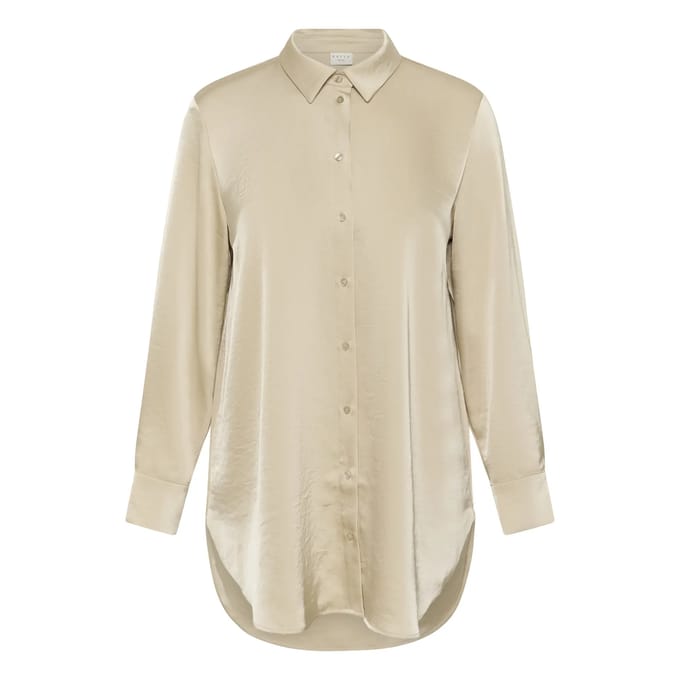 Damesblouse met lange mouwen KAFFE Curve KCRora