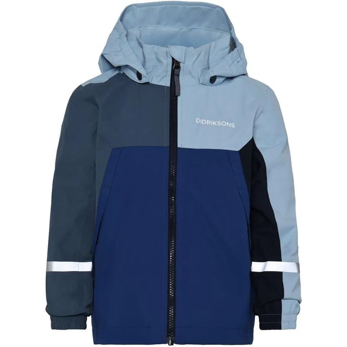 Didriksons Pilvi/Dusk regenpak, junior, blauw